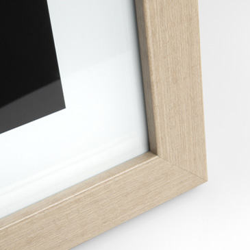 Oak effect frame